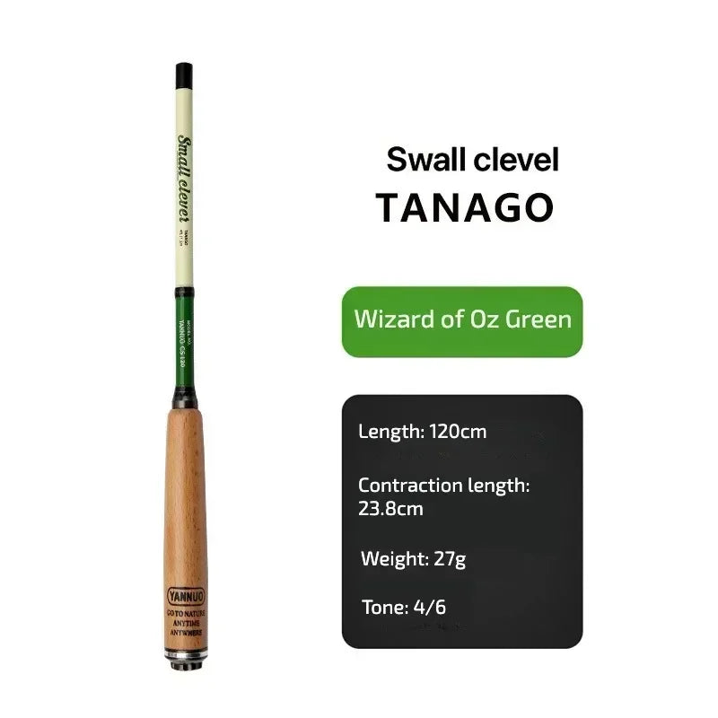 Fishing Rod Ultra-Short Section Shrinkage 23cm Super Light