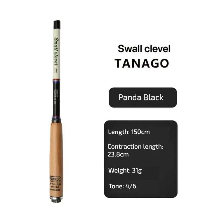 Fishing Rod Ultra-Short Section Shrinkage 23cm Super Light