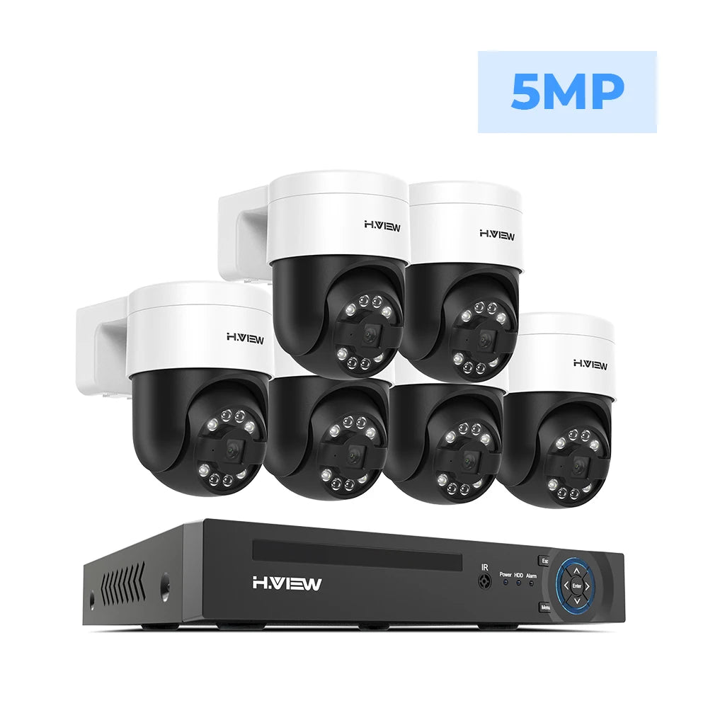 Outdoor Security Camera System Home Video Surveillance Kit