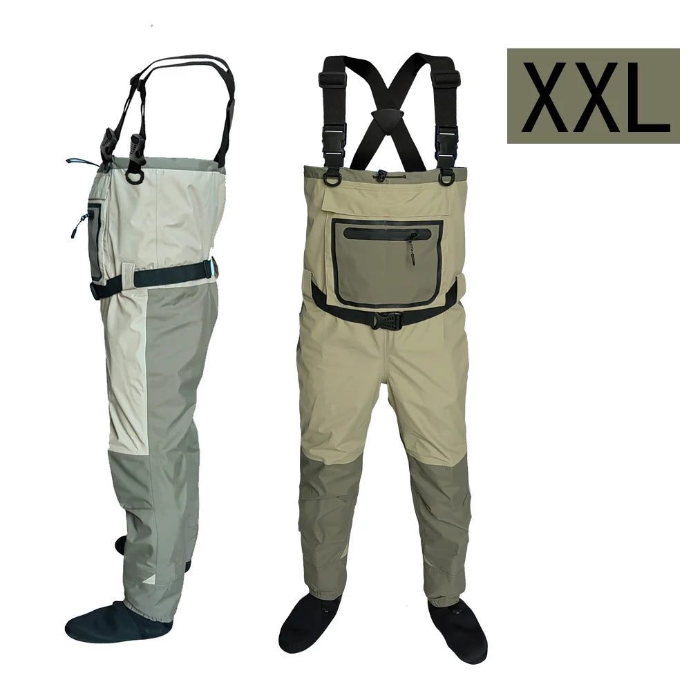 fly fishing Children to adults waders Quick-dry Waterproof and breathable