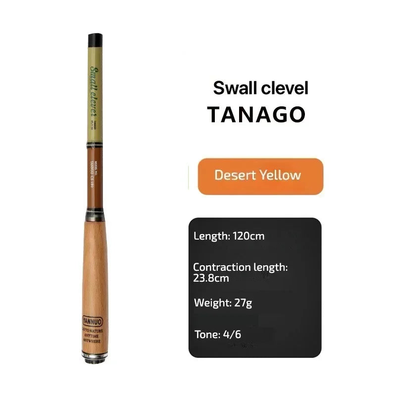 Fishing Rod Ultra-Short Section Shrinkage 23cm Super Light