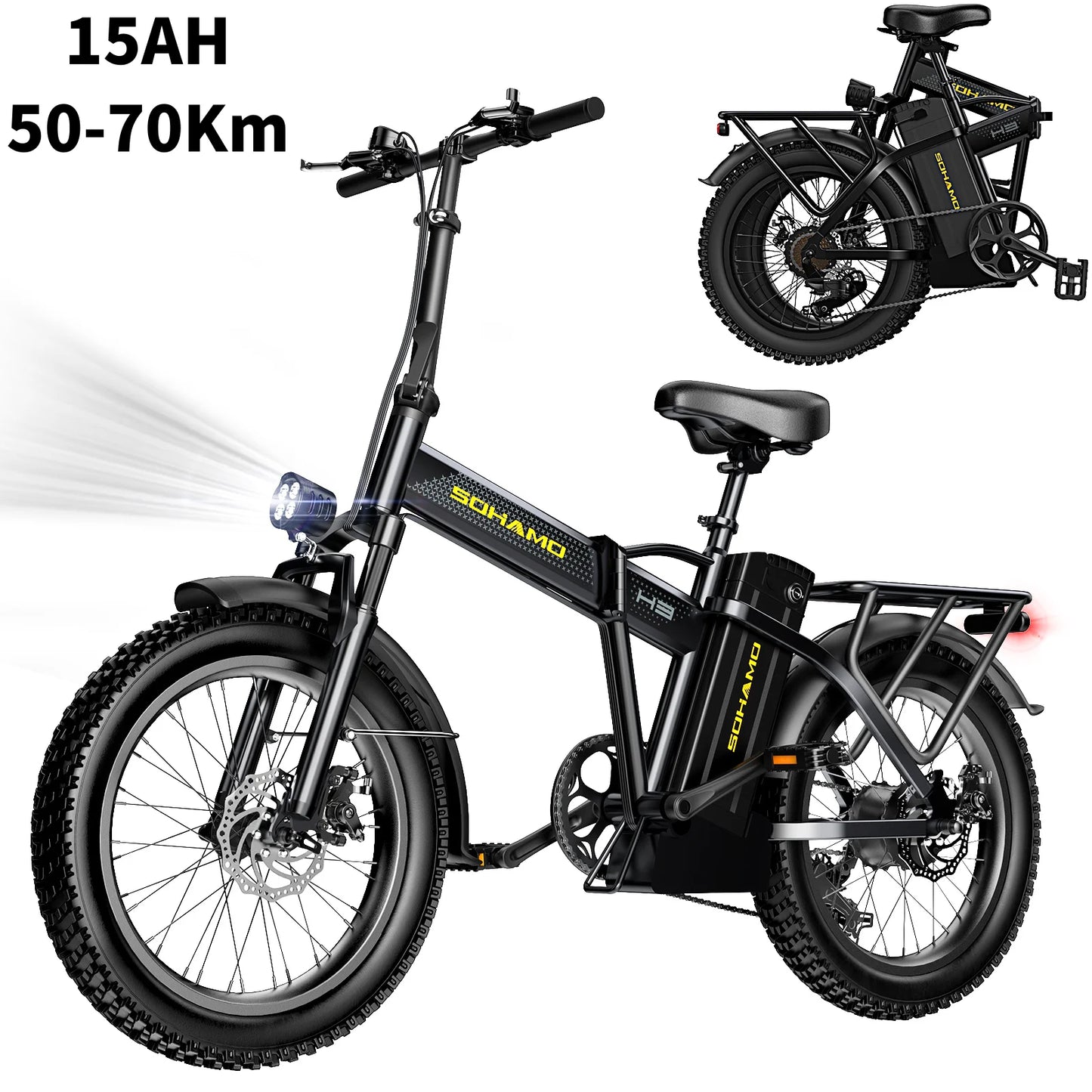 Mountain Off road E bike foldable bicycle Bike