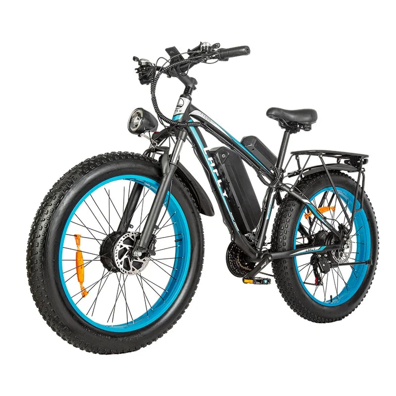 Detachable Battery 26 inch Fat Tire Mountain Off Road Electric Bike