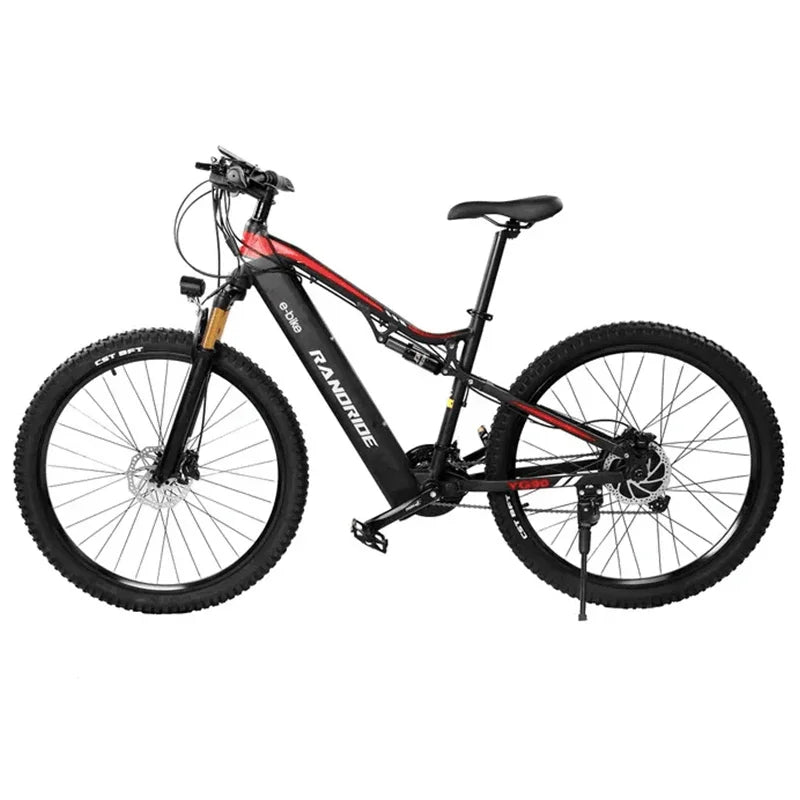 Hydraulic brake electric road bike full suspension