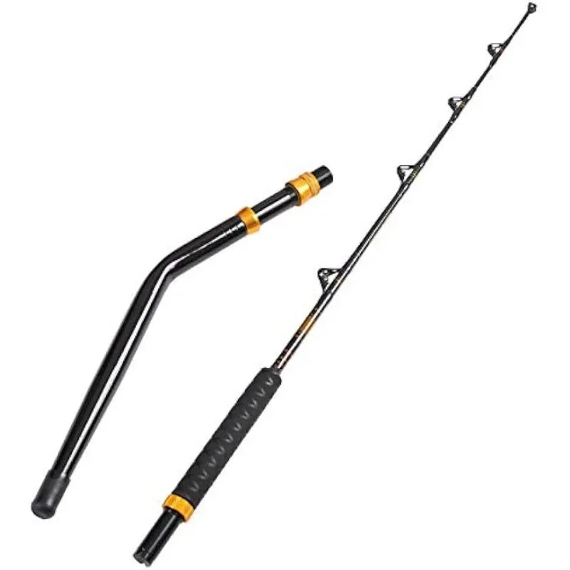 2-Piece Saltwater Bent Butt Fishing Rod Offshore Trolling – SunCampTrailblazers