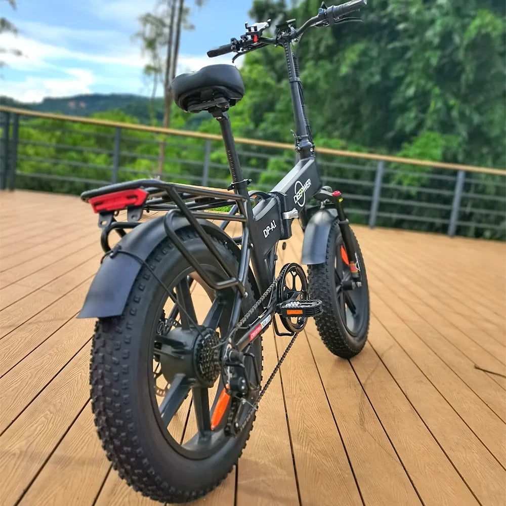 1000W Folding Mountain Electric Bike/ Fat Tire