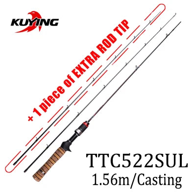 Casting Spinning Lure Fishing Rod Pole Combo