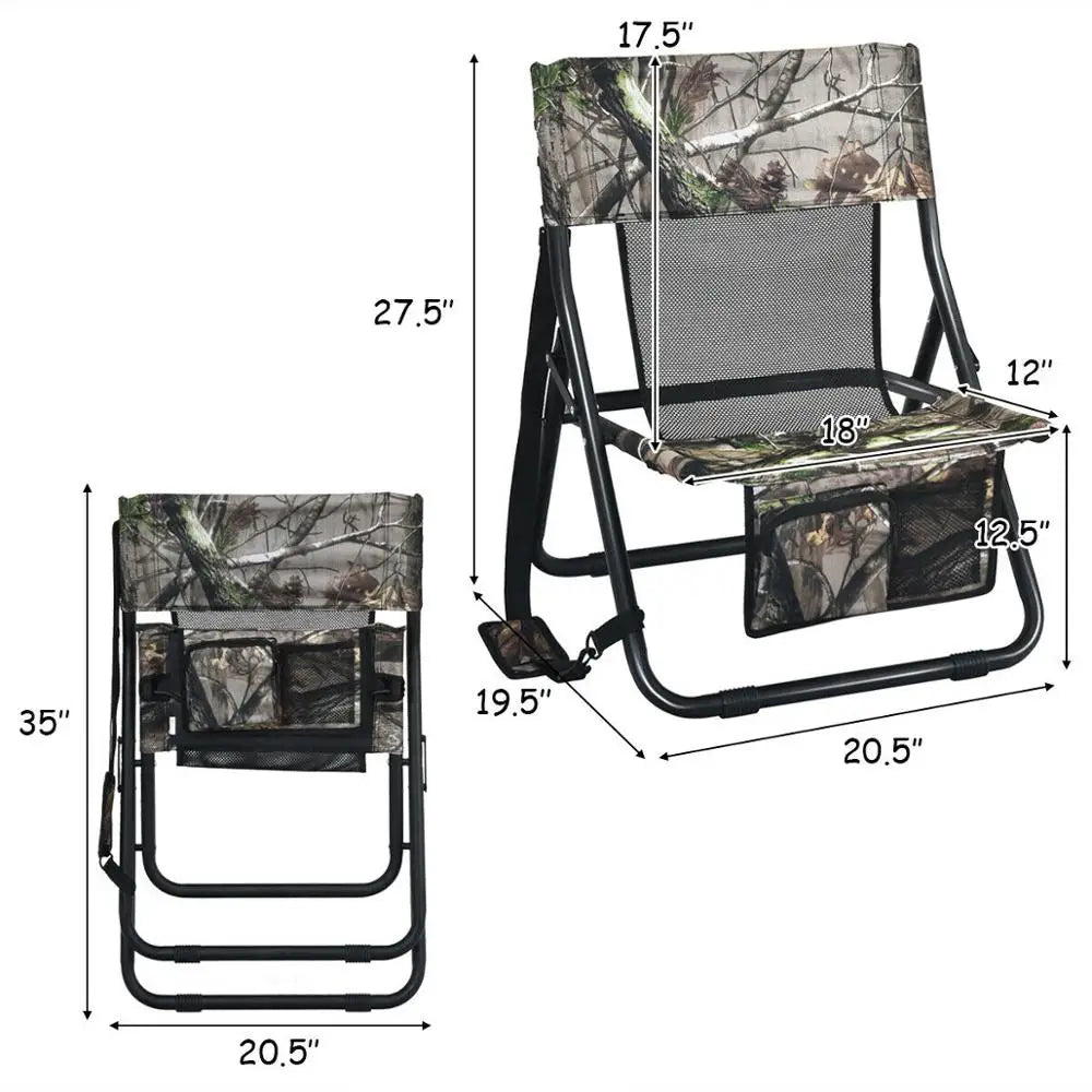 Portable Folding Hunting Chair  Outdoor Camping