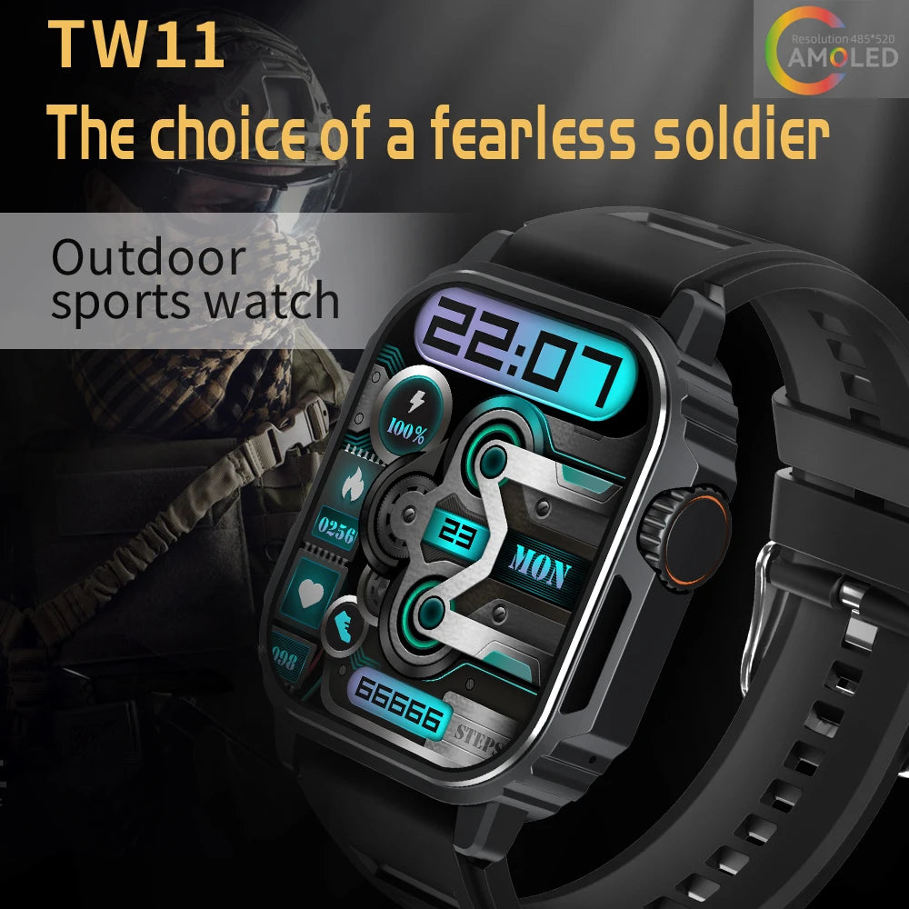 Military Outdoor Smart Watch for Men