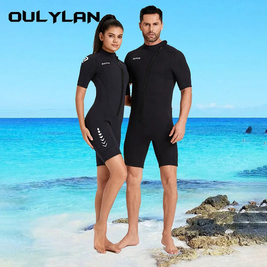 Unisex Wetsuits multi-purpose Short Sleeved