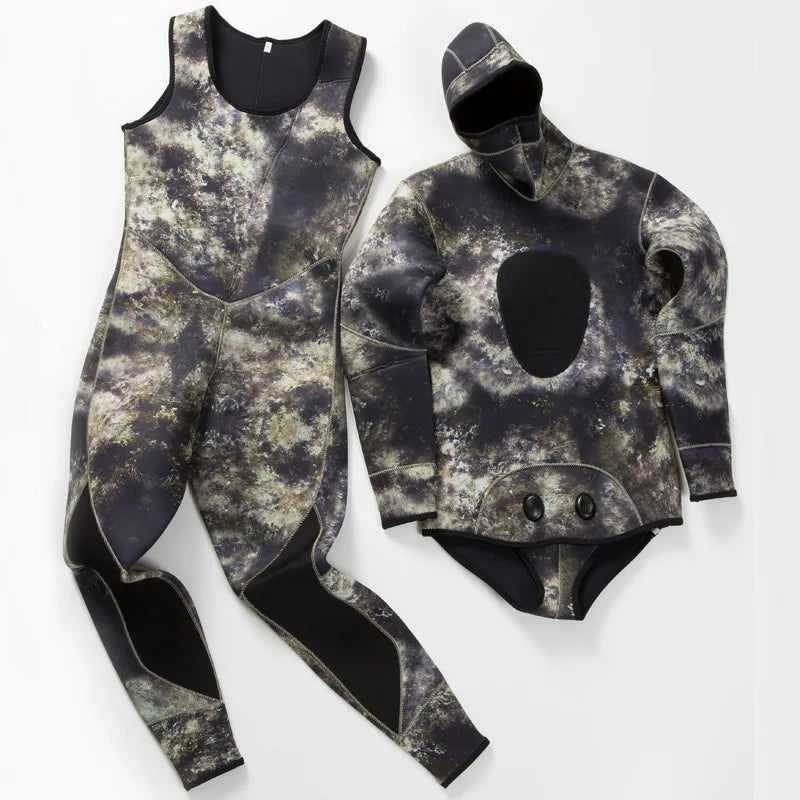 Multi- purpose Neoprene Camouflage Scuba Diving Suit