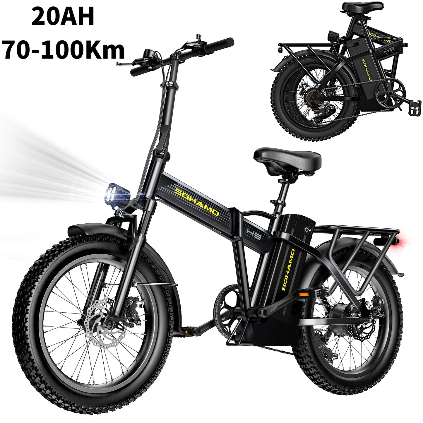 Mountain Off road E bike  foldable bicycle Bike