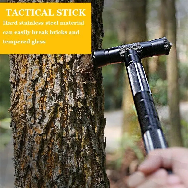 Tactical Multi Hiking Walking Camping  Trekking Poles