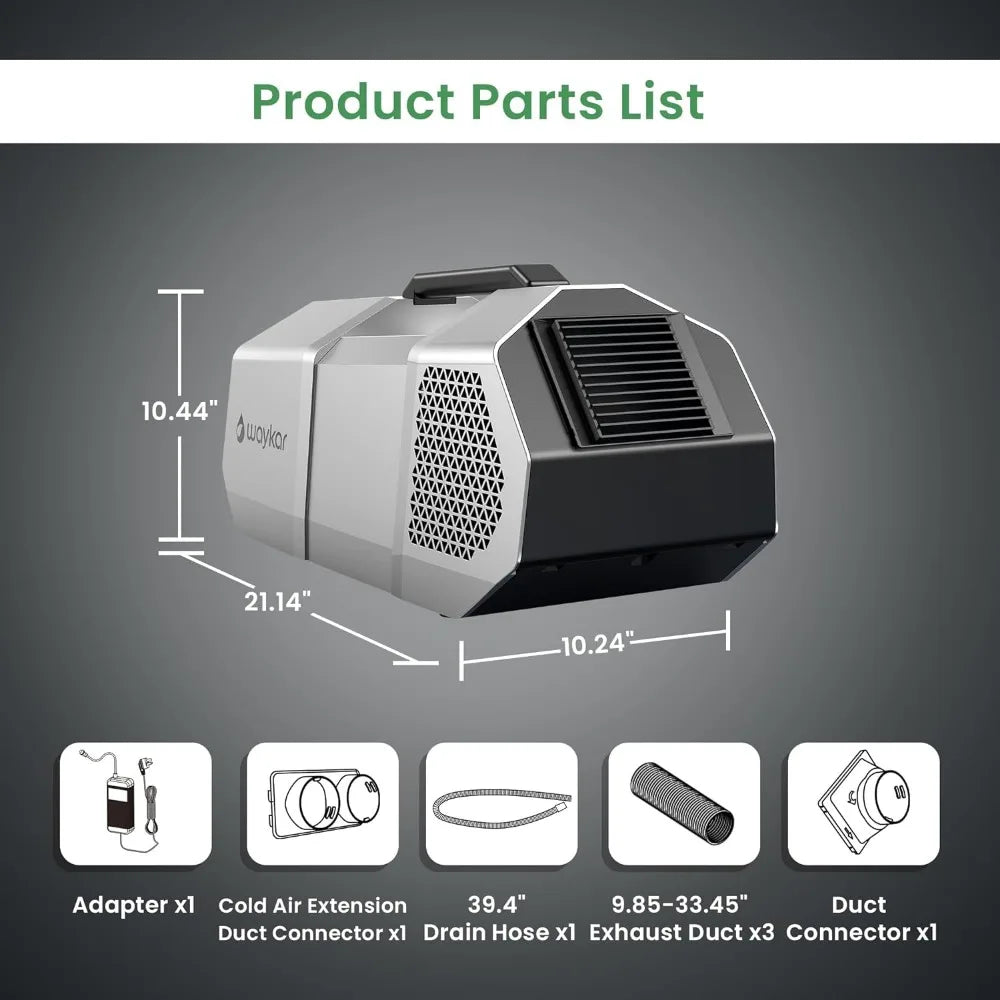 Compact Outdoor Portable Air Conditioner - for Tent Outdoors