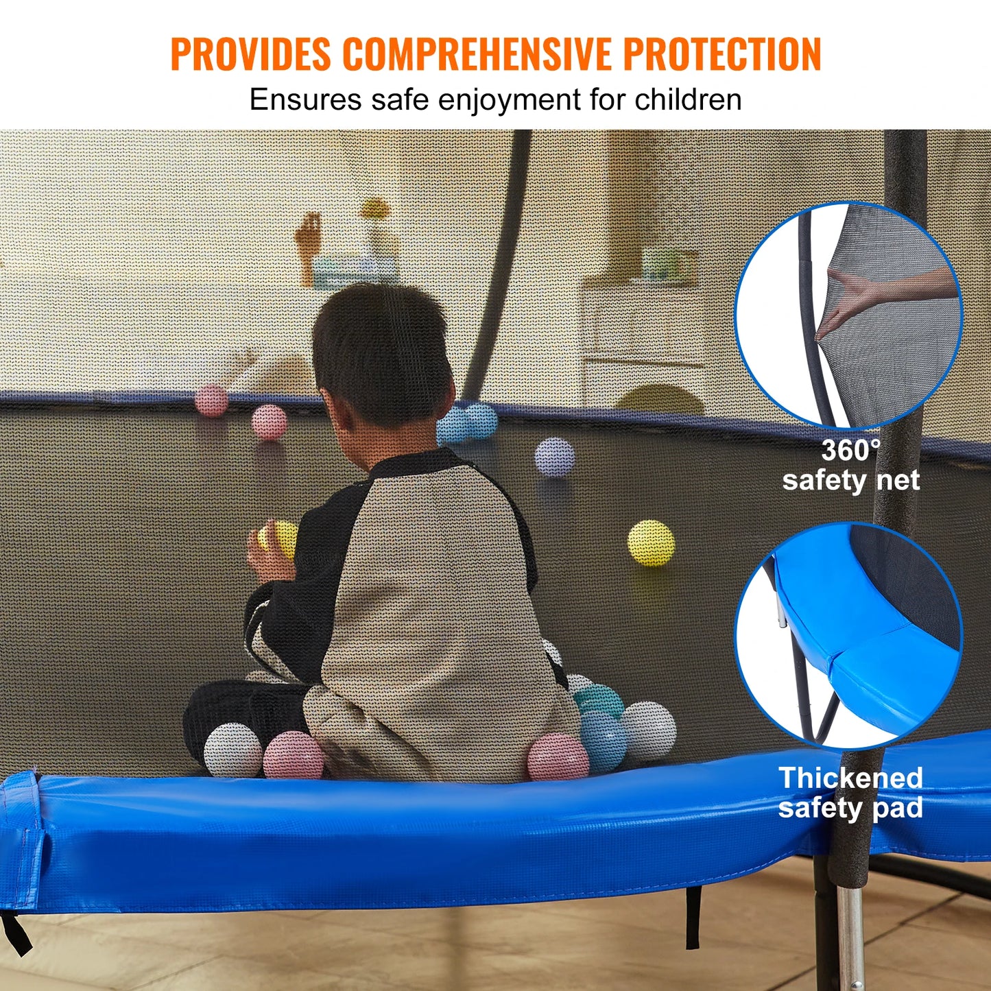 Outdoor Recreational Trampolines for Kids Adults