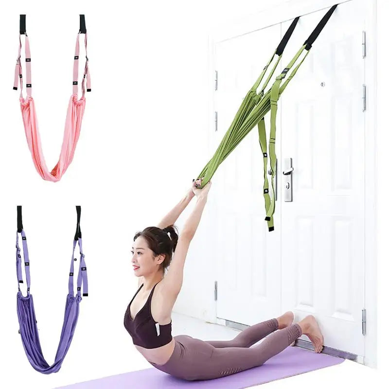 Door Hanging Elastic Stretch Aerial Yoga Strap