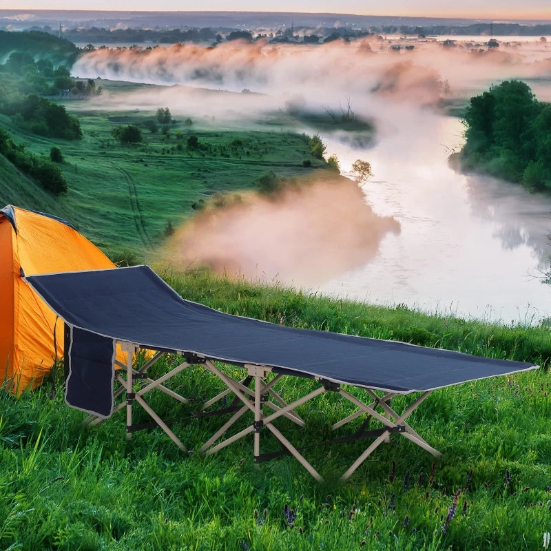 Folding Camping Cots for Adults with Carry Bag