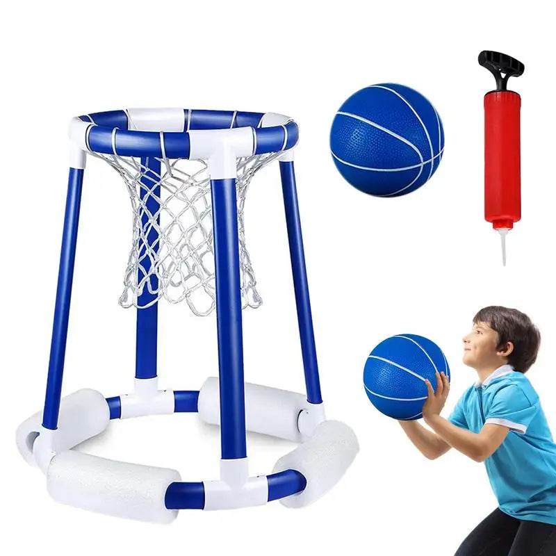 Swimming Pool Basketball Hoop Set Outdoor Swimming