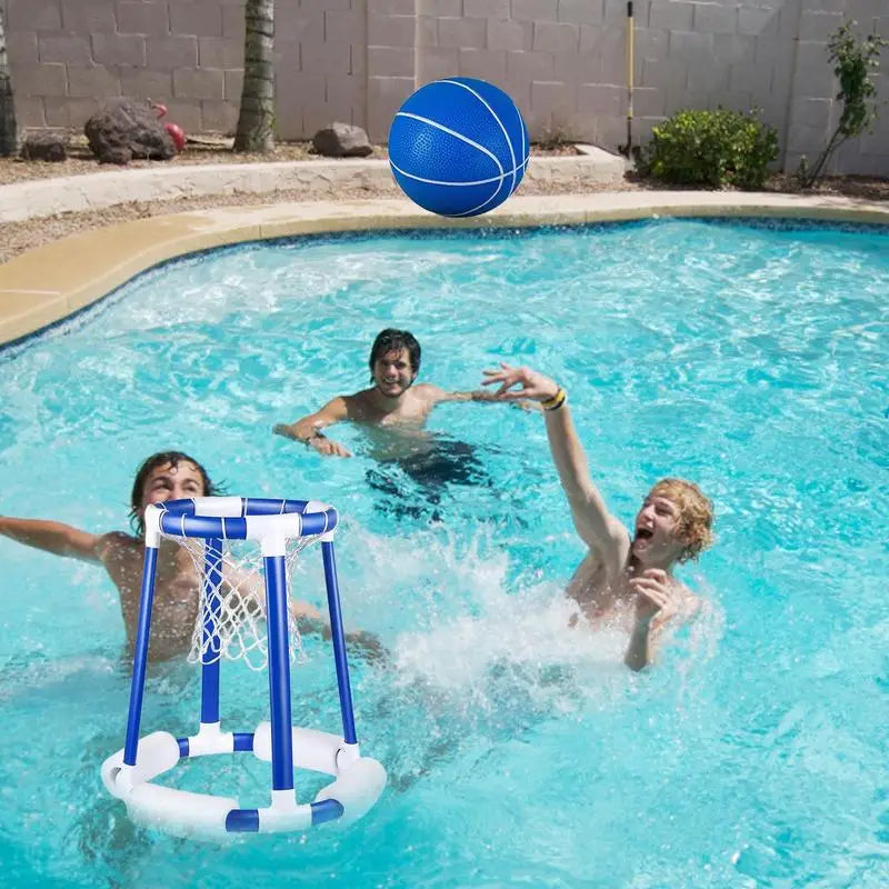 Swimming Pool Basketball Hoop Set Outdoor Swimming