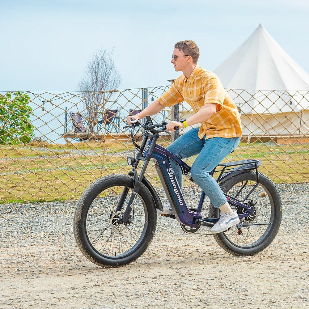 Fat  Tire Off-road Mountain Electric Bike