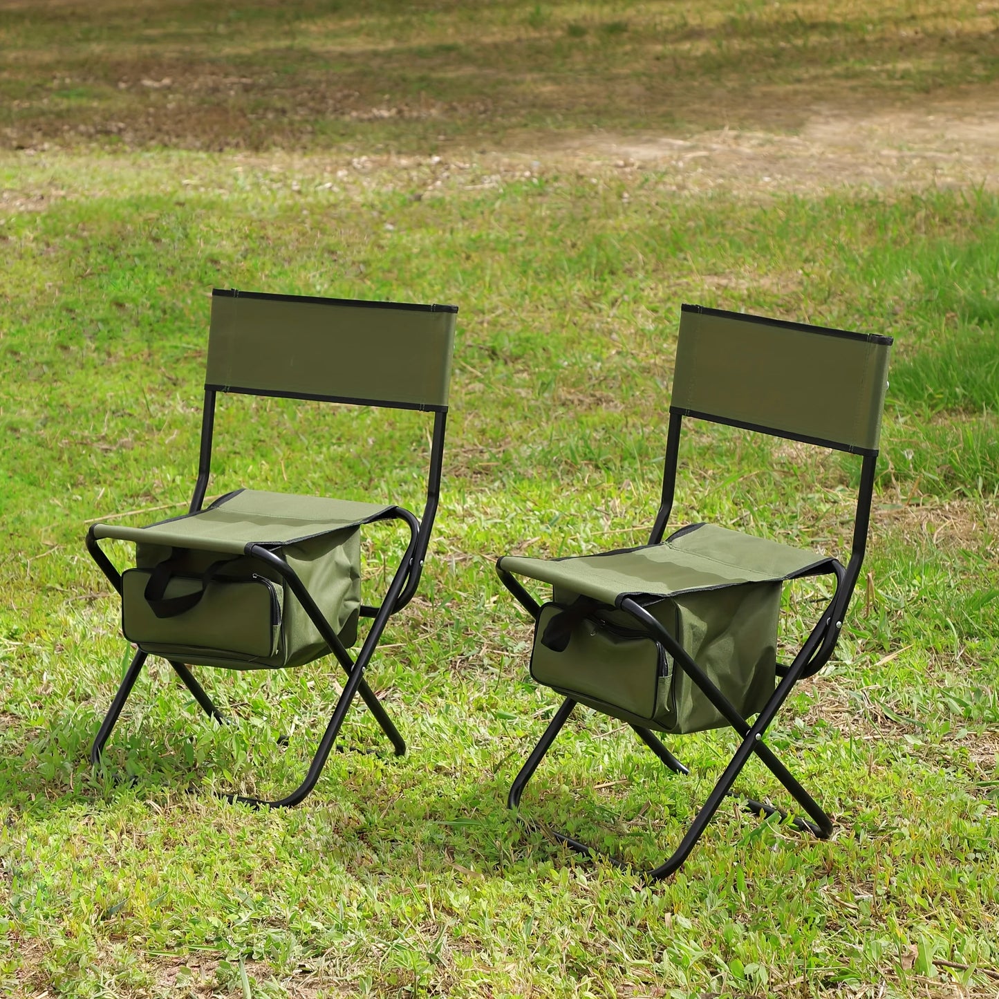 Folding Outdoor Chair with Storage Bag