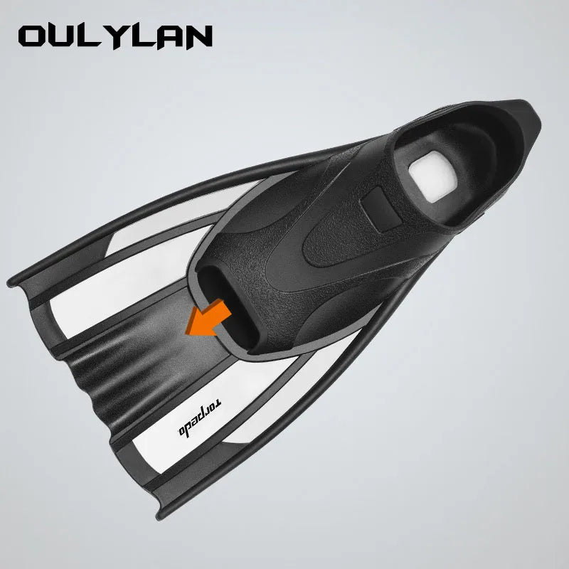 Swimming Diving Fins Professional Flexible Comfort Non-Slip Flippers