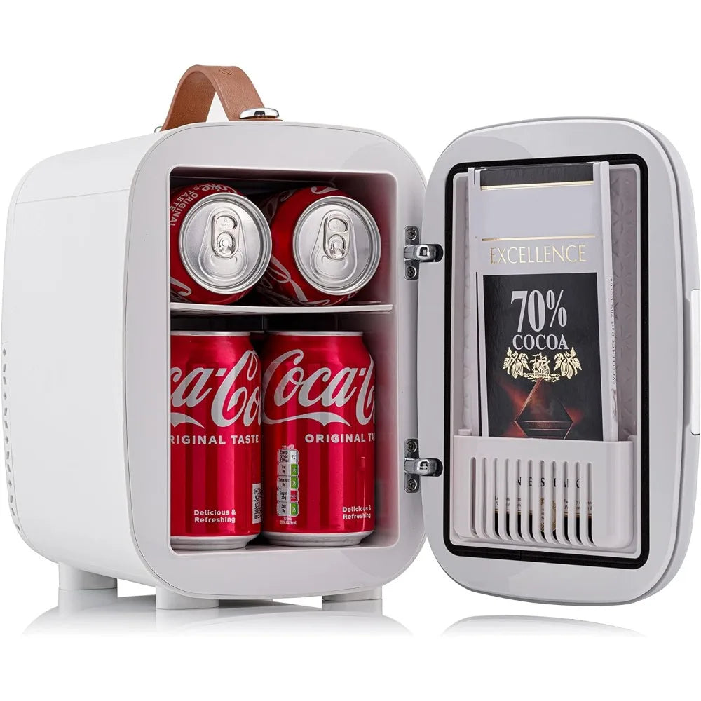 Mini Fridge Cooler AC & Exclusive USB ECO Power Option