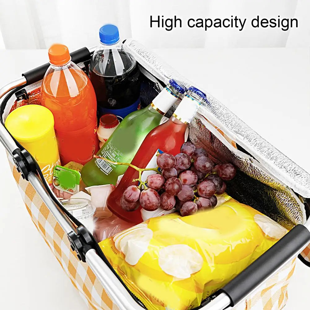 Portable Folding  Camping Cooler Insulation Bag