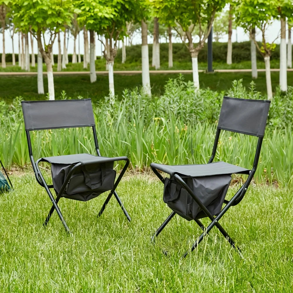 Folding Outdoor Chair with Storage Bag