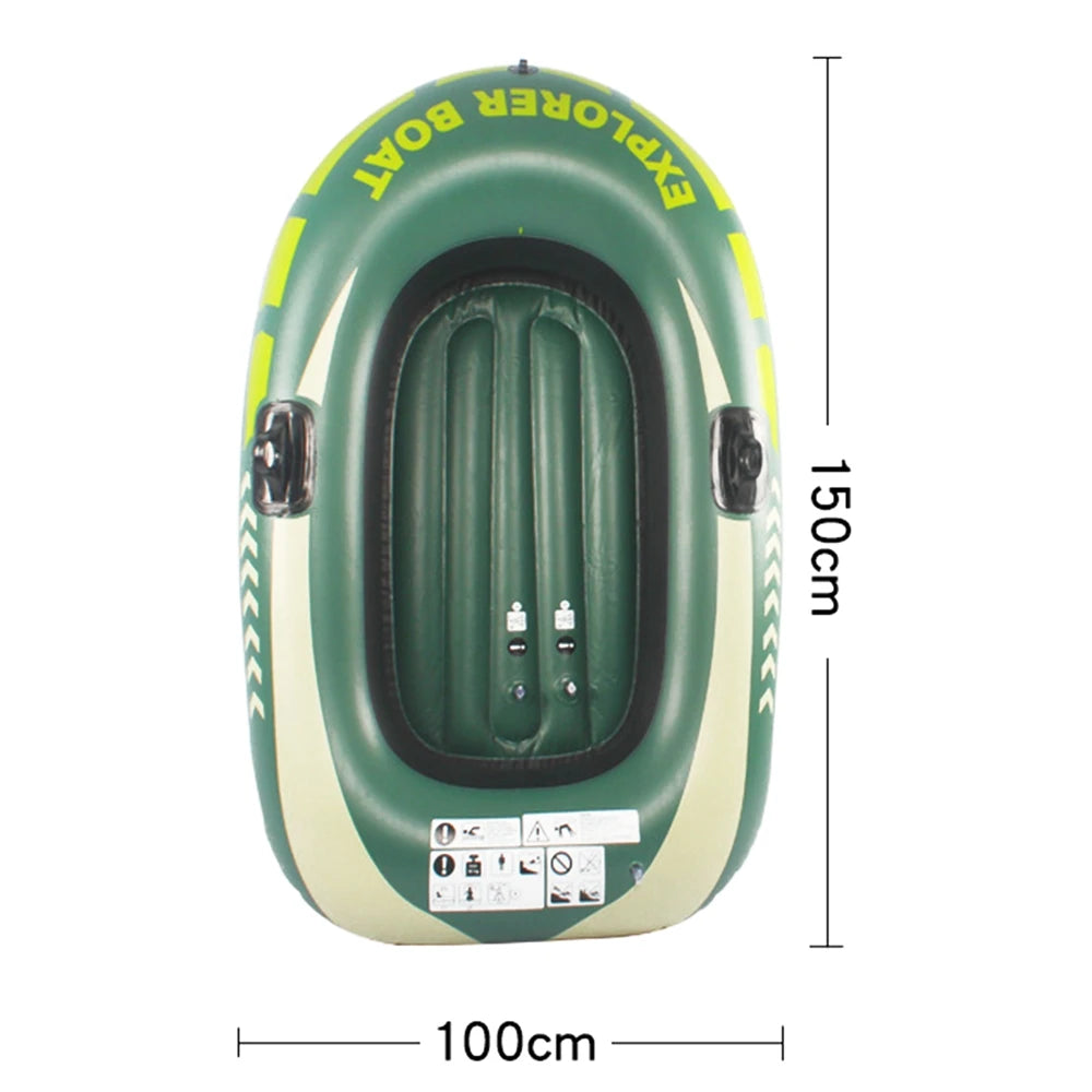 Inflatable Boat With Double Valve For Parent-Child Interaction