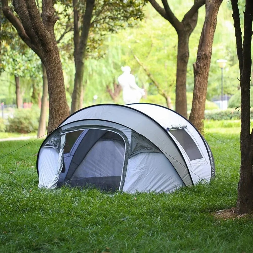 Water Resistant Dome Tent, Easy Setup for Camping Hiking and Outdoor