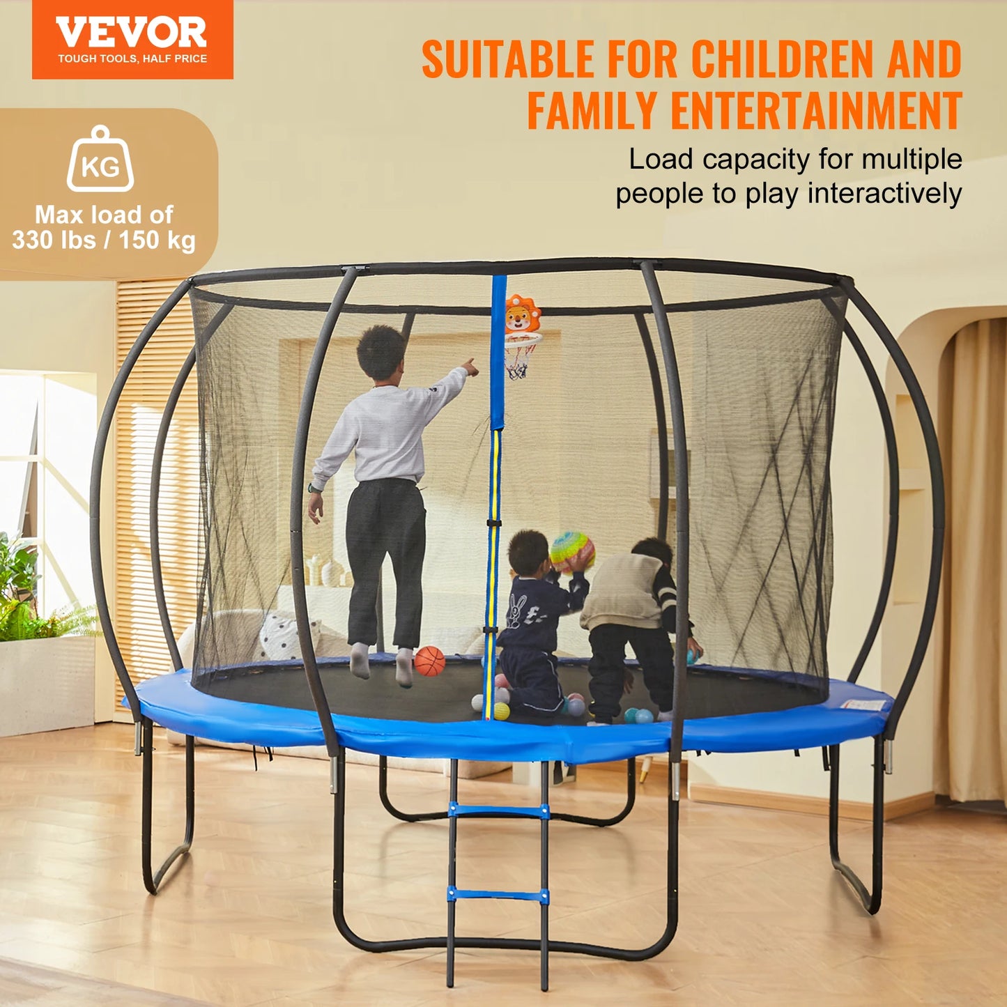 Outdoor Recreational Trampolines for Kids Adults