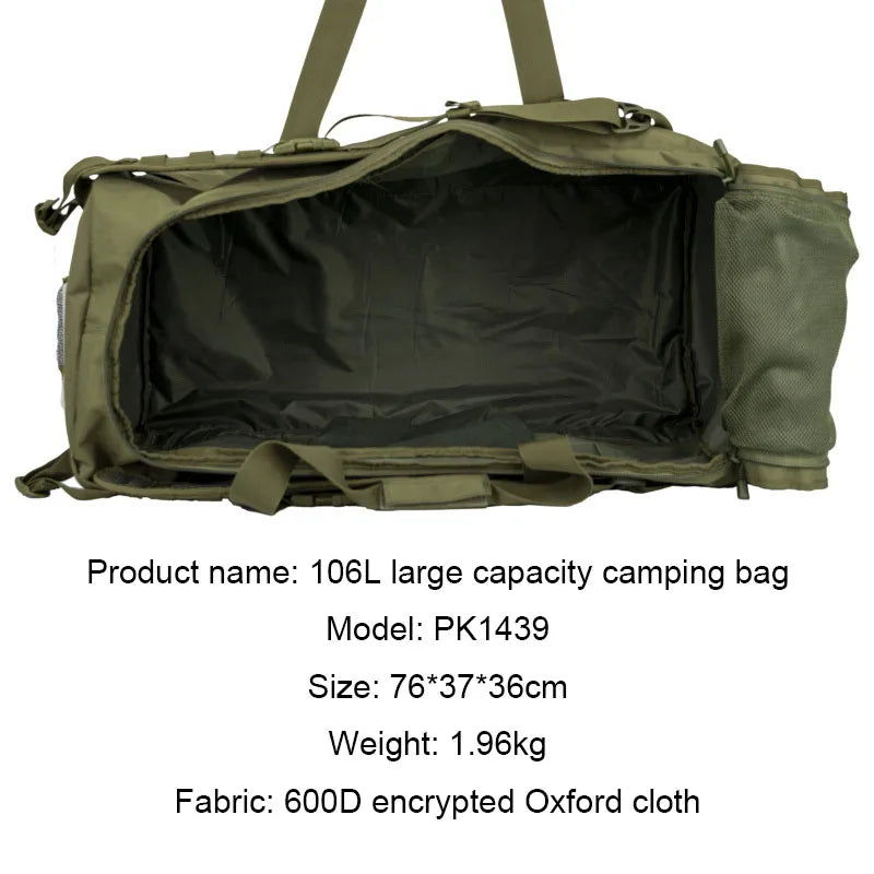 Multi-Purpose Outdoor Camping Bag Waterproof